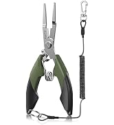 pullther fishing Fishing Split Ring Pliers, Stainless Steel Fishing Tools, Fishing Multitool for ...