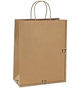 Paper Bags 25Pcs 13x7x17 BagDream Gift Bags, Party Bags, Shopping Bags, Retail Bags, Merchandise ...