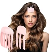 2Pcs Volumizing Hair Clips for Fluffy Bangs, Easy High Crown Volume Tool for Women, No Crease Hai...