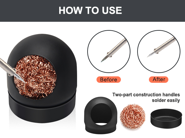 soldering iron tip cleaner