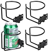 Marinebaby 4 pcs Boat Cup Holder,Stainless Steel Universal Drink Holders,Suitable for Boat,Truck,...