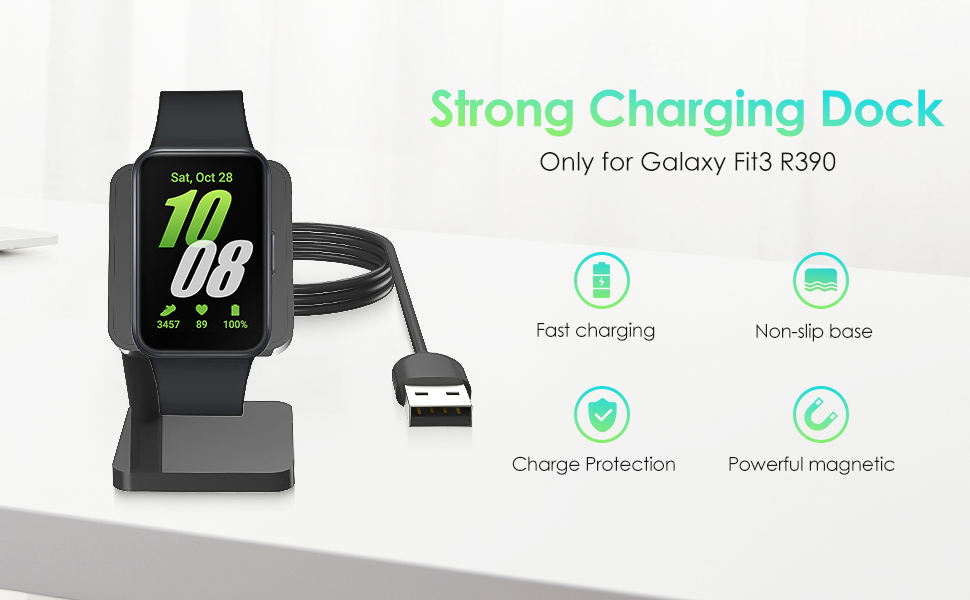 Charger Dock for Samsung Galaxy Fit 3
