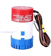 Amarine Made 1100gph 12v Boat Marine Plumbing Electric Bilge Pumps (1100gph 12v)
