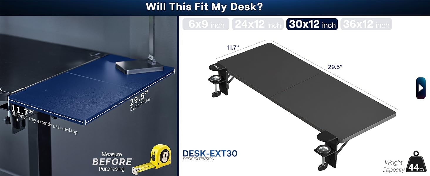 desk extension