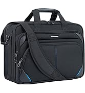 KROSER Laptop Bag 17.3 Inch Premium Laptop Briefcase, Expandable Laptop Shoulder Messenger Bag Du...