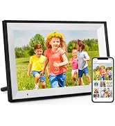 Digital Picture Frame 10.1 Inch Digital Photo Frame 32GB Storage, WiFi Picture Frame with1280x800...