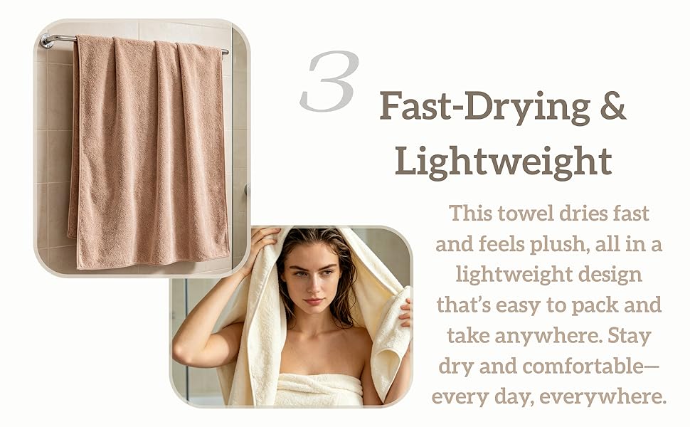 Fast-Drying & Lightweight towel