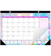 GuassLee Desk Calendar 2026-2027 - 19 Monthly Calendar from Jun. 2026 to Dec. 2027, 11.5"x17" Lar...