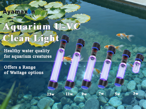 Aquarium U-vc Clean light