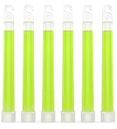 Swiss Safe Premium 6" Glow Sticks - Extra Bright, 12+ Hour Duration, Emergency Ready
