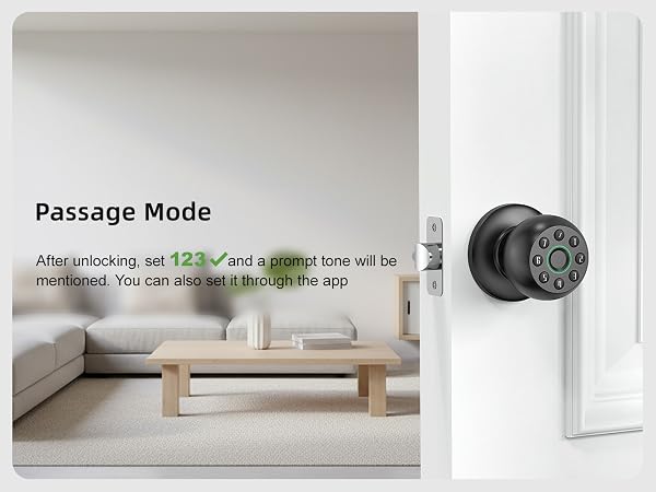 fingerprint door lock for bedroom