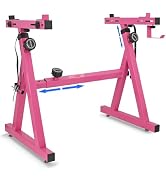 5 CORE Keyboard Stand Riser Z Style Height Width Adjustable Portable Heavy Duty Music Stands Hold...
