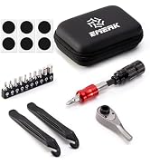 EMERK Bike Repair Tool Kit – Bicycle Multi-Tool Kit with Mini Pump, Ratchet Wrench & 10 Tool Bits...