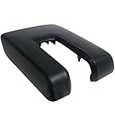 GXARTS Armrest Center Console Cover Gray Stitch Fits for Toyota Tundra 2014-2019 Auto Leather Sut...