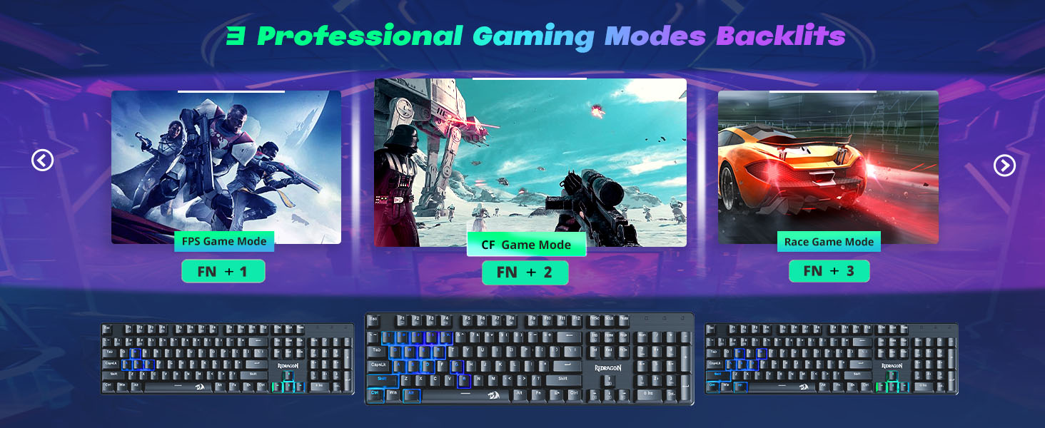 professional Gaming Modes