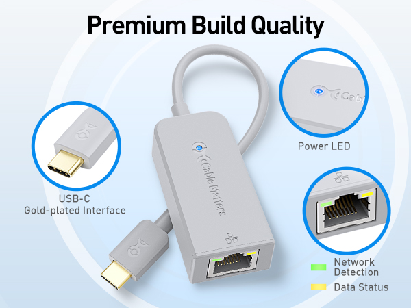USB C to Ethernet Adapter