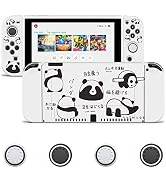 JINGDU Protective Case Compatible with Nintendo Switch OLED 2021, Dockable TPU Cover Accessories ...