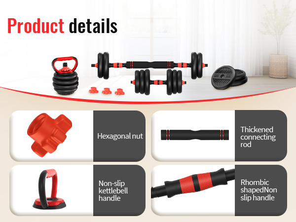 adjustable dumbbell set