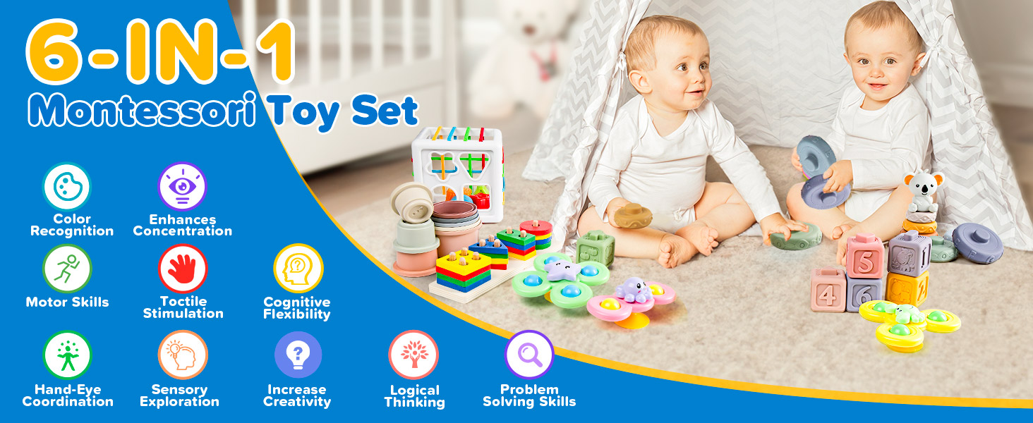 montessori toys for babies 6-12 months