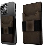 Groove Life Brown Leather Groove Wallet Go - Men's Minimalist Interchangeable microsuction techno...
