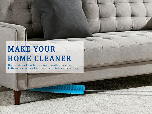 Dryer Vent Cleaner Kit with Dryer Vacuum Hose Attachment