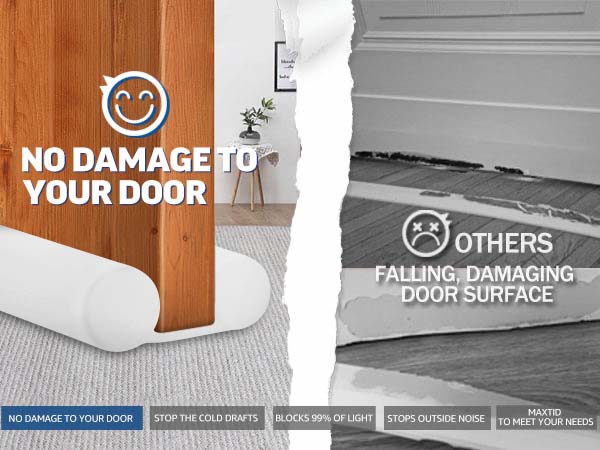 door draft stopper