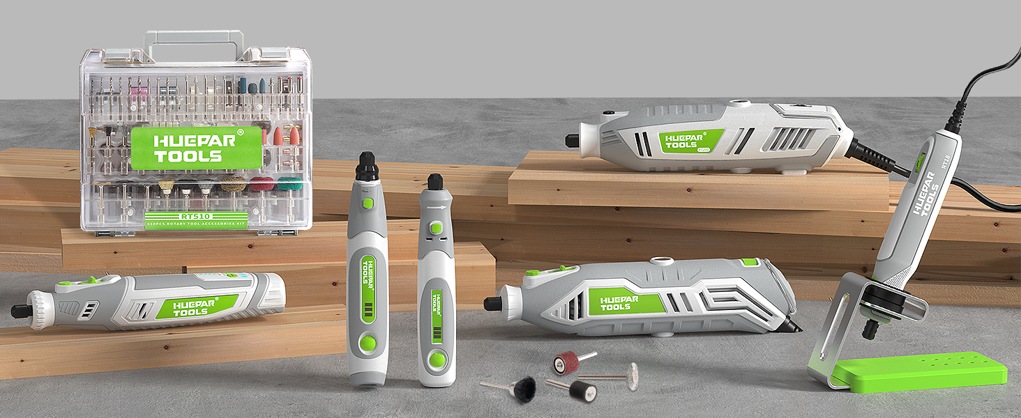 Huepar Tools Rotary Tool Accessories Kit