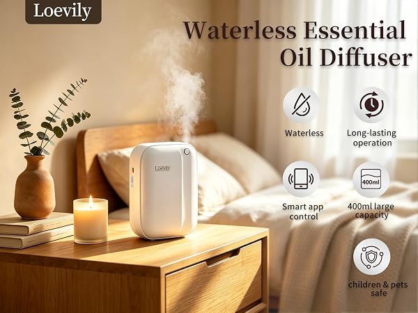 Waterless Essential Oil Diffuser