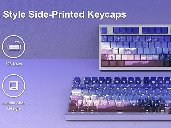 side printde keycaps