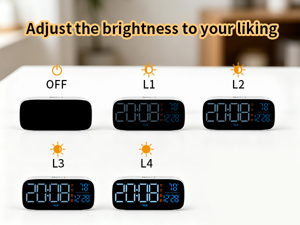 alarm clock battery powered