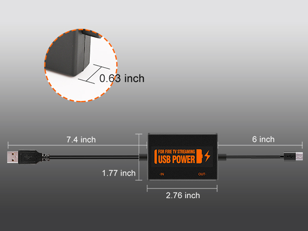 Power Fire Stick Directly from TV USB Port