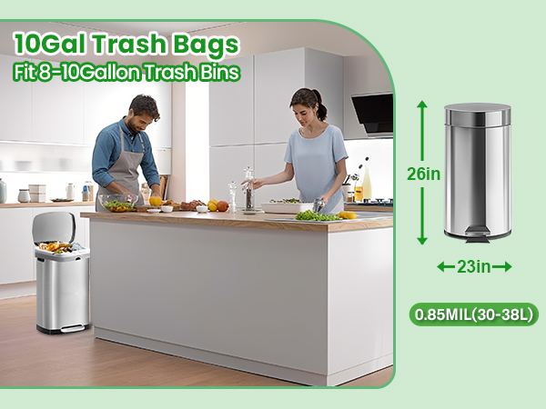 15 gal trash bags tall kitchen white drawstring bags commercial trash bag heavy duty recyclable