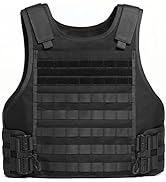 TACNEX Lightweight MOLLE Duty Vest Adjustable Weighted Workout Vest for Men Women