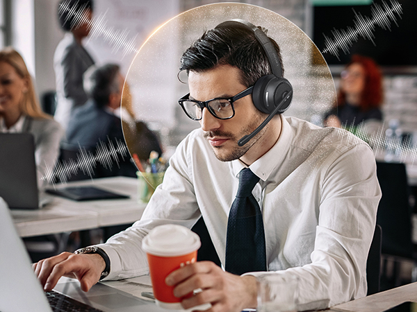 Wireless Headset with Microphone