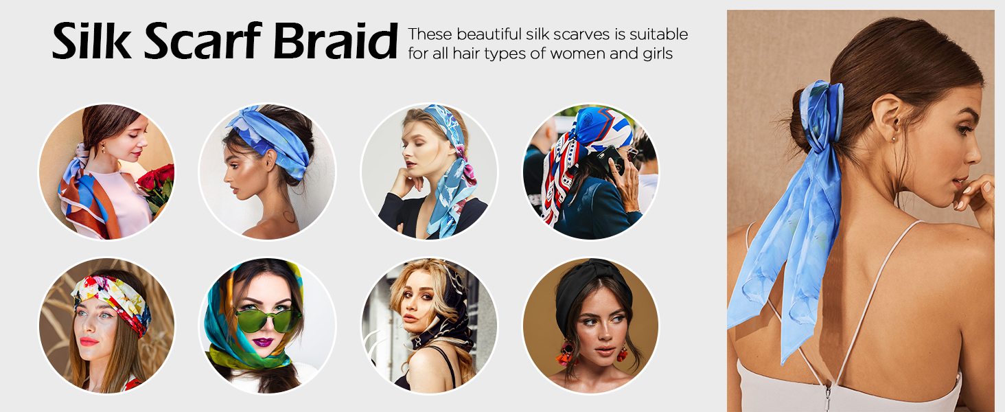Silk Scarf-Printed