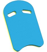 1PCS U-Shaped Swim Kickboard with 2 Hole Handle Made of EVA, 17x12x1.1IN Lightweight and Durable,...