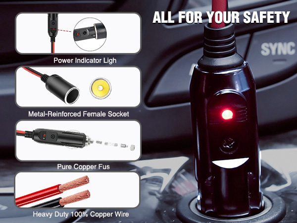 car cigarette lighter splitter
