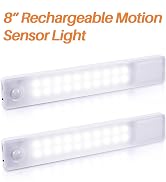 Under Cabinet Lights, Rechargeable Motion Sensor Light Indoor, Stick on LED Magnetic Closet Light