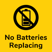 No Batteries Replacing Under-cabinet light