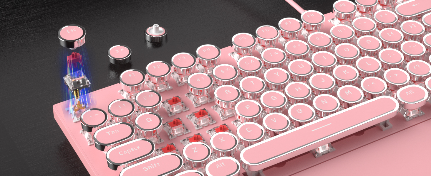 Punk keyboard set