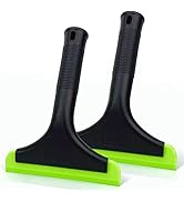 GUGUGI Super Flexible Silicone Squeegee, Auto Water Blade, Water Wiper, Shower Squeegee, 5.9'' Bl...