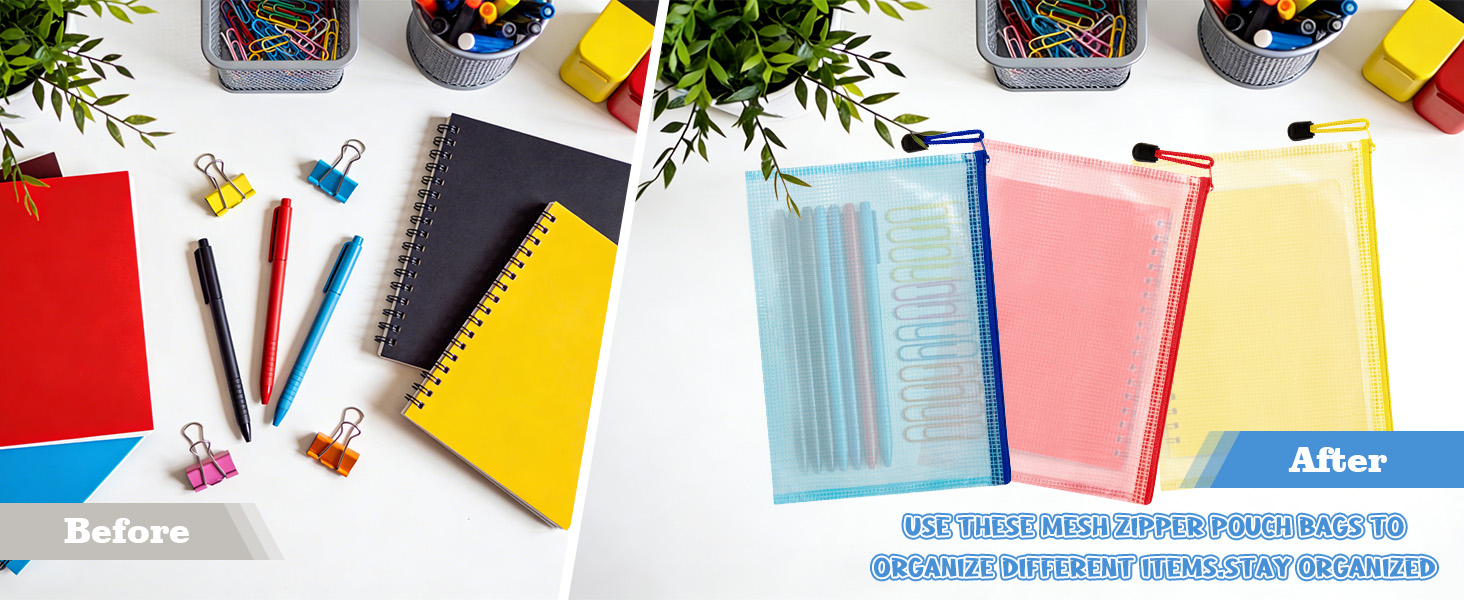 organizer bags zippered pouches for organization small mesh bags with zipper