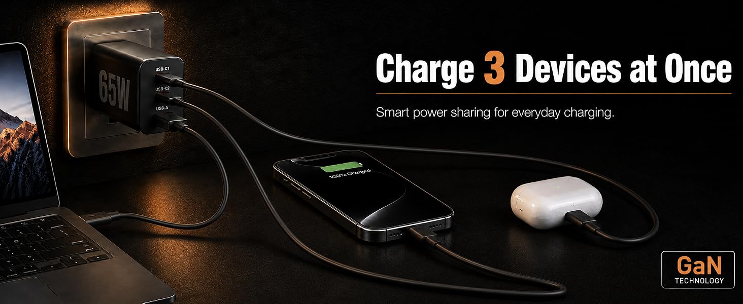 65W Super Fast Charger Typc-C