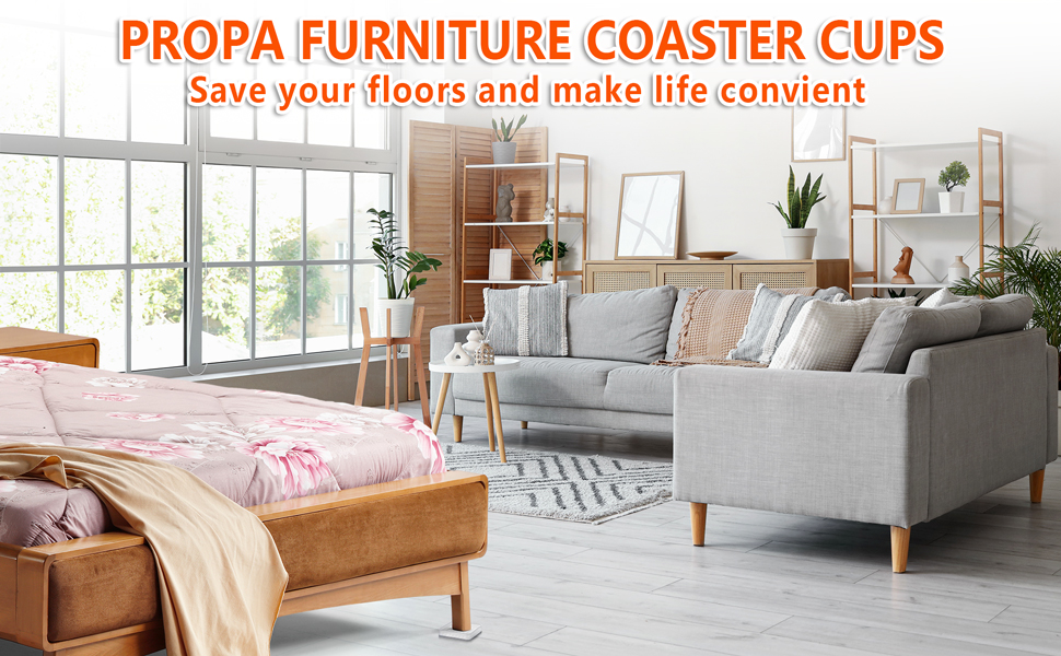 propa furniture coaster cups save your floors and make life convient