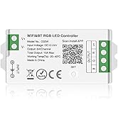 BTF-LIGHTING C03W RGB PWM SMD FCOB (+ R G B) 4PIN LED Strip 2.4GHz Tuya WiFi Group Controller Ale...