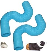 PINVNBY Hamster Fun Tunnels Pet Mouse Plastic Tube Toys Small Animal Foldable Exercising Training...