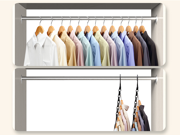 space saving hangers