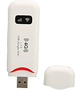 Portable Hotspot, USB 4G LTE Mobile Router, WPA WPA2 Encryption Pocket Router Support 10 Users fo...