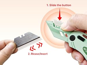 Scimaker Lightweight Folding Utility Knife_Tool-Free Blade Swap