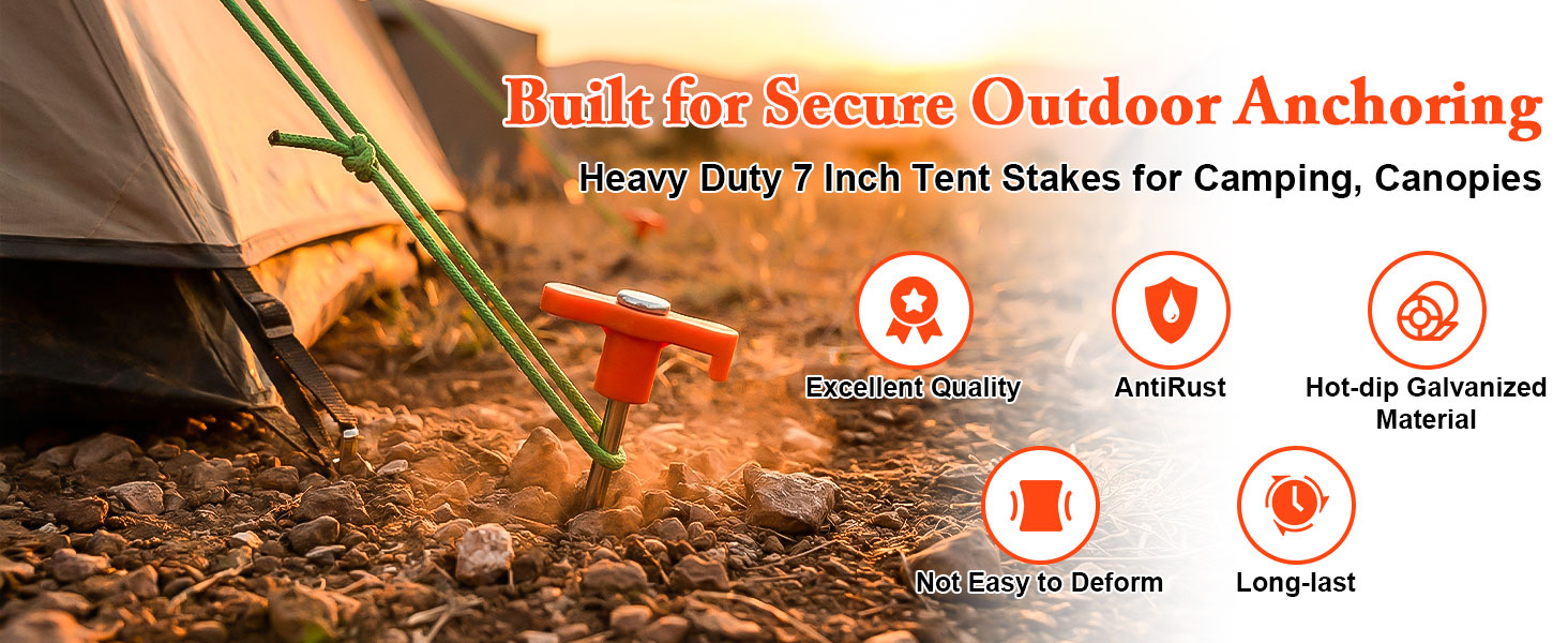 tent stakes